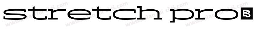 stretch pro2字体转换
